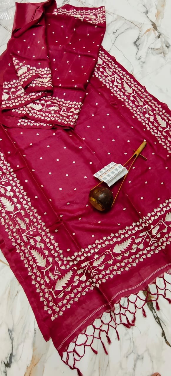 Desi Tussar by Tussar Silk Saree